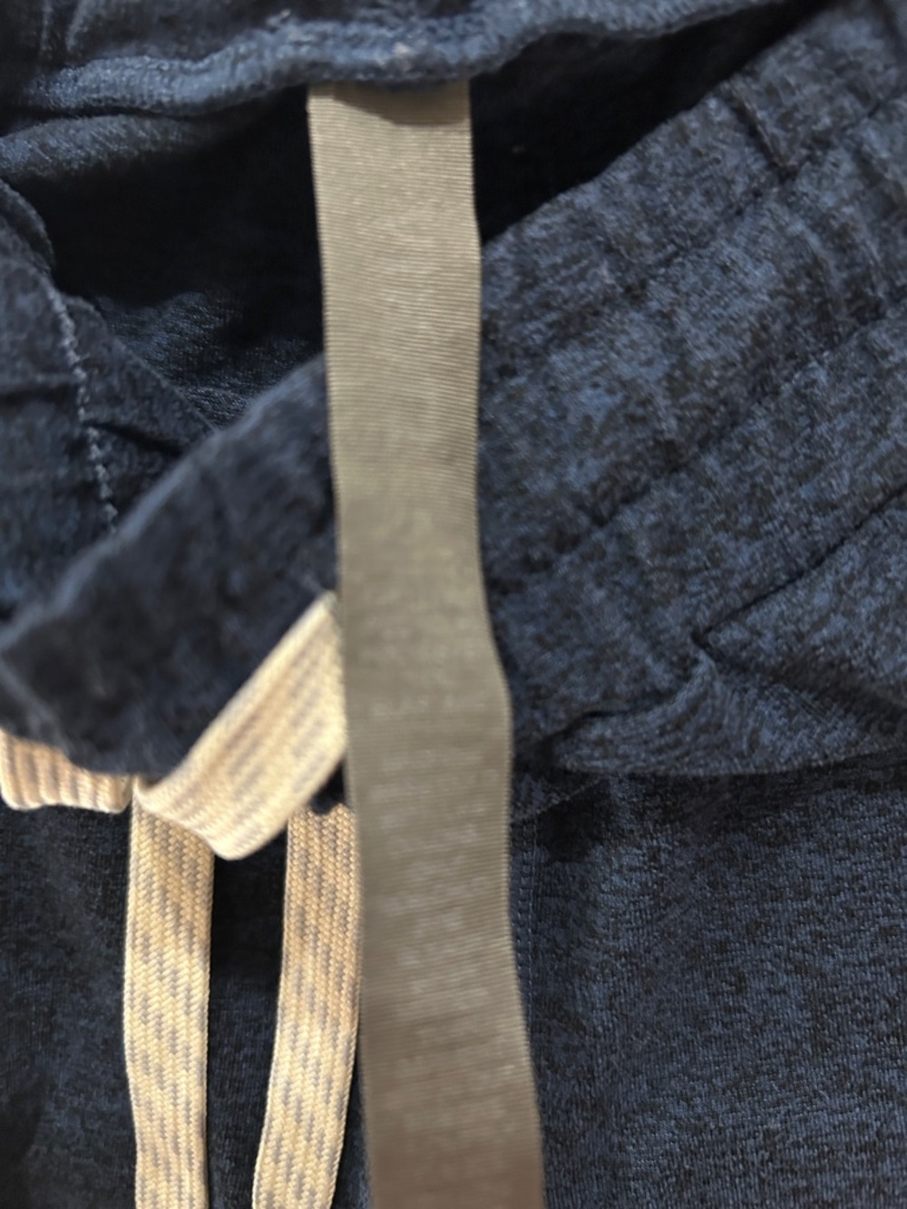 Vuori Navy Blue Track Joggers with Drawstring - Picture 3 of 6